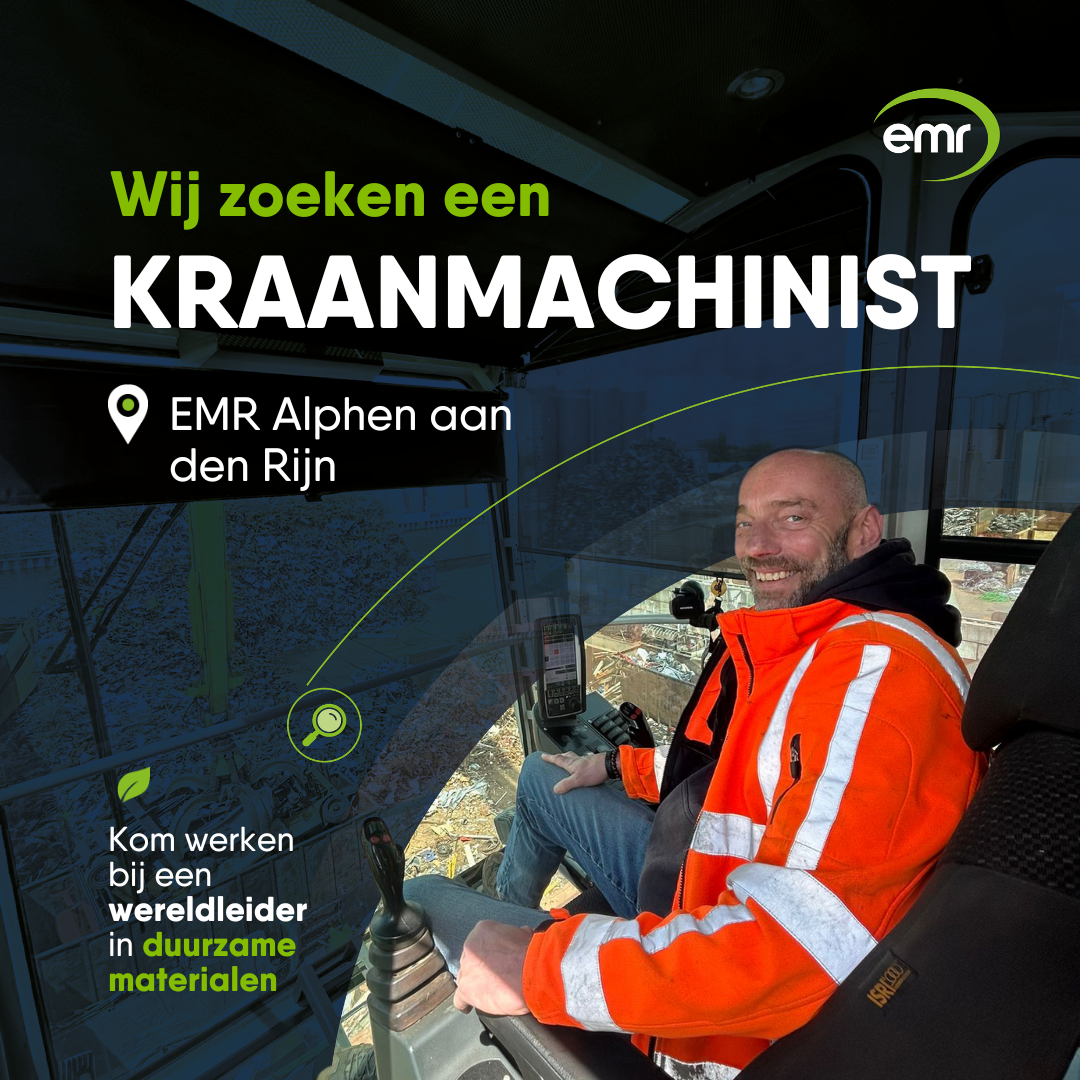 Vacature: Kraanmachinist EMR Alphen a/d Rijn